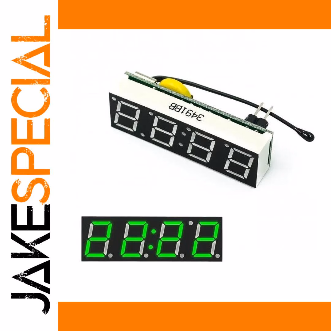 3-in-1 LED Clock Module with Temp and Voltage - Image 2