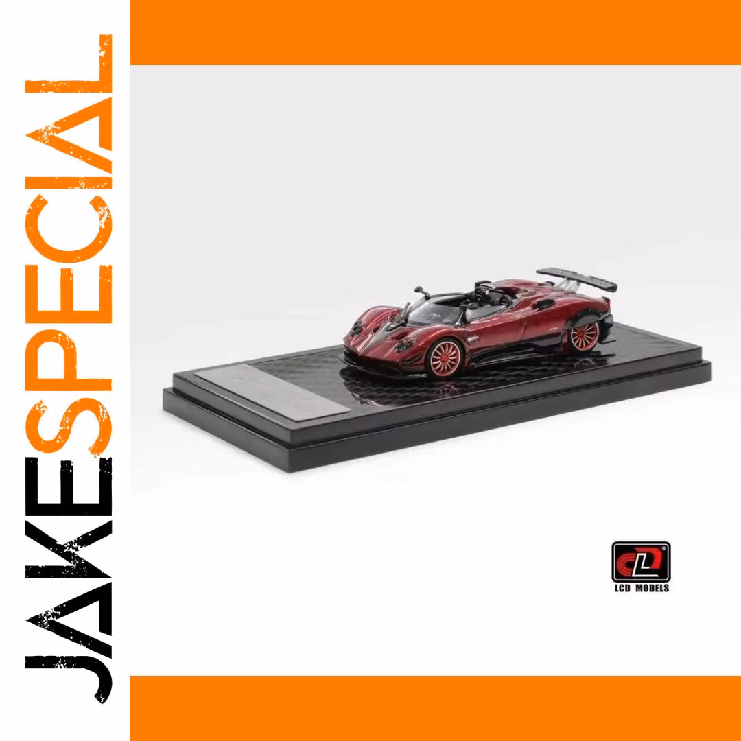 Pagani Zonda HP Roadster 1:64 Diecast Model - Image 4