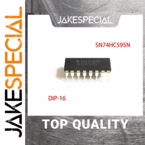 Set of 10 SN74HC595N 8-Bit Shift Register ICs