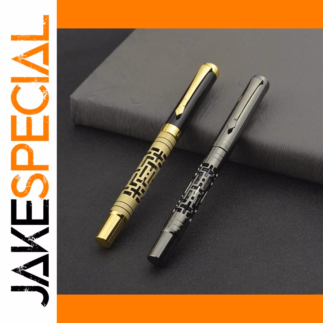 Luxury Metal Fountain Pen with 0.7mm Nib - Image 2