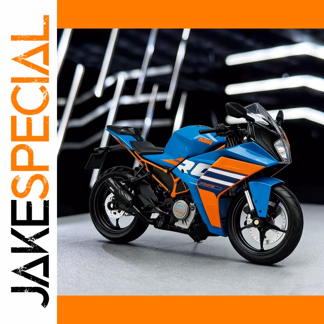 KTM RC390 1:12 Scale Diecast Motorcycle Model - Image 2