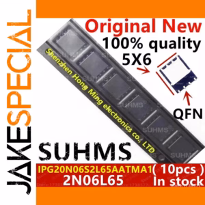 10PCS Voltage Regulators Set QFN-8 2N06L65 IPG20N06S2L65AATMA1