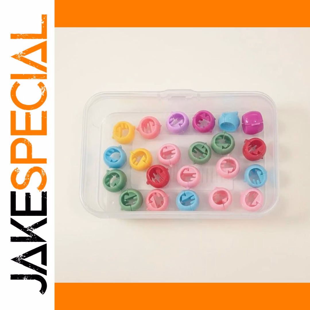 100PCS Pastel Hair Claw Clips for Women - Image 7