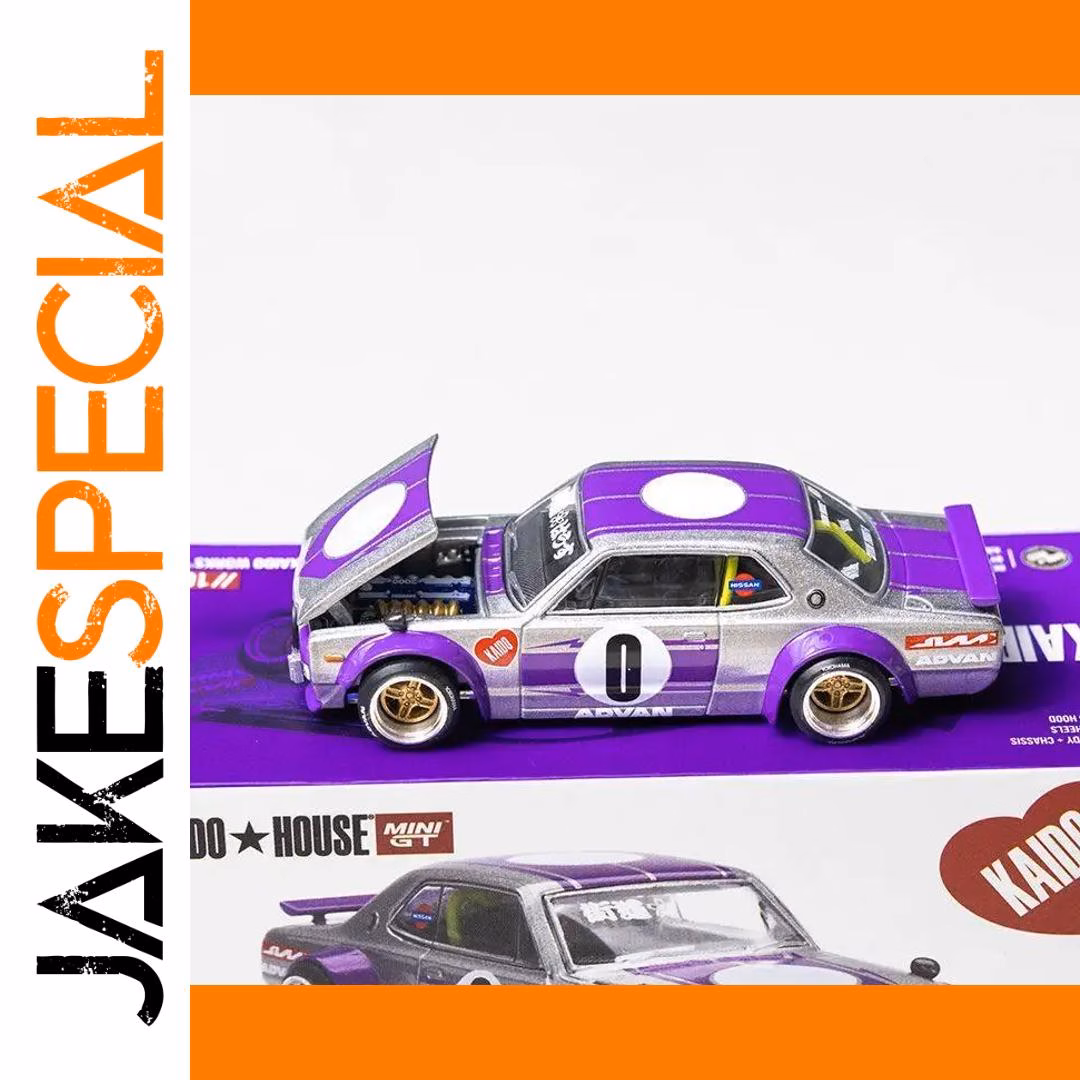 Nissan KPGC10 Skyline 2000 GT-R 1:64 Model - Image 3