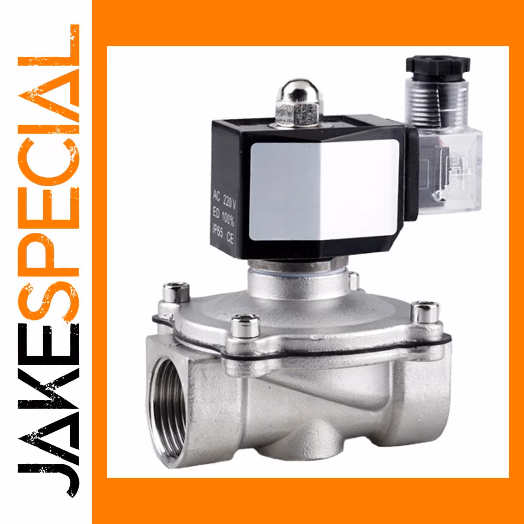 24V DC 220V AC Stainless Steel Solenoid Valve - Image 4