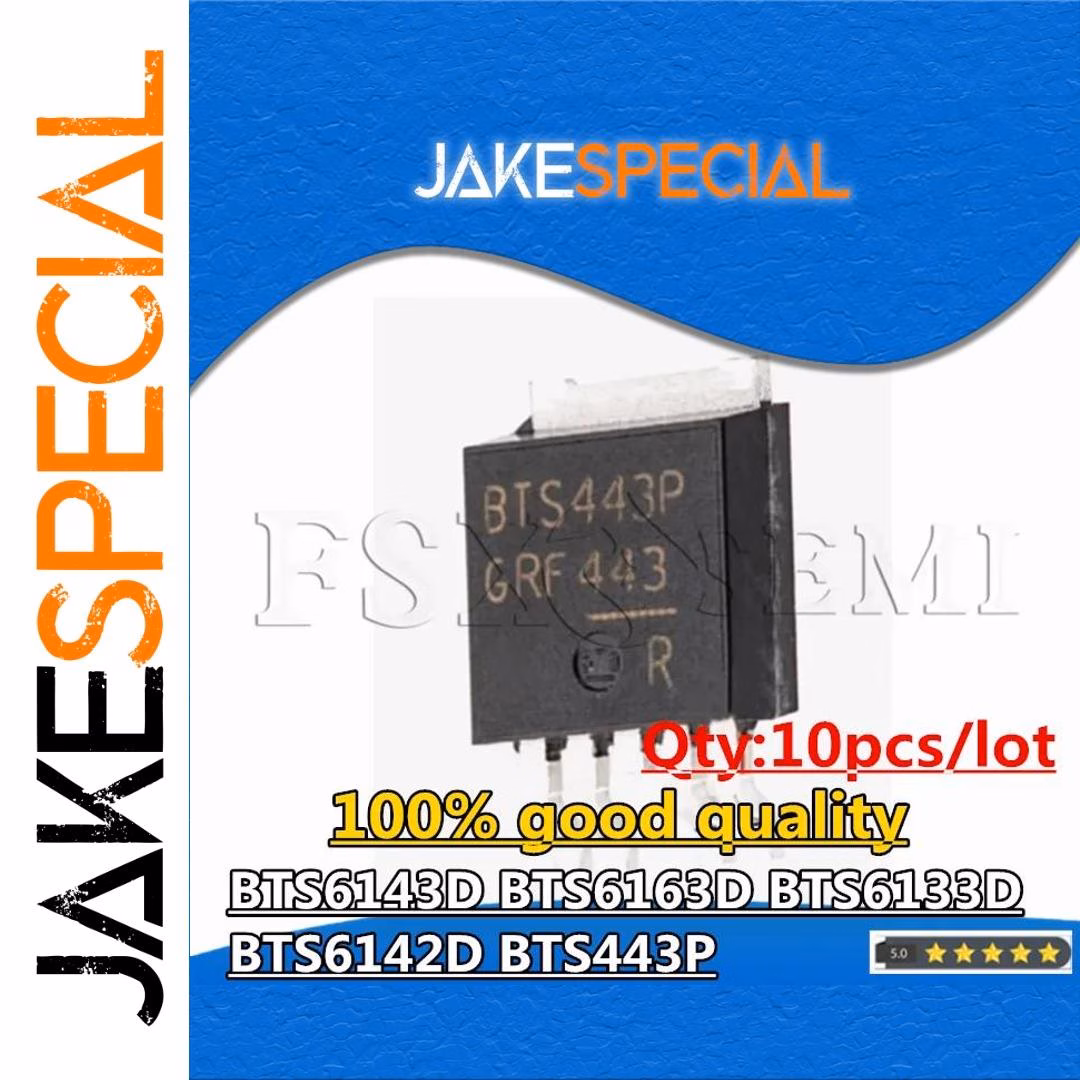 10PCS BTS443P TO-252 Voltage Regulator ICs