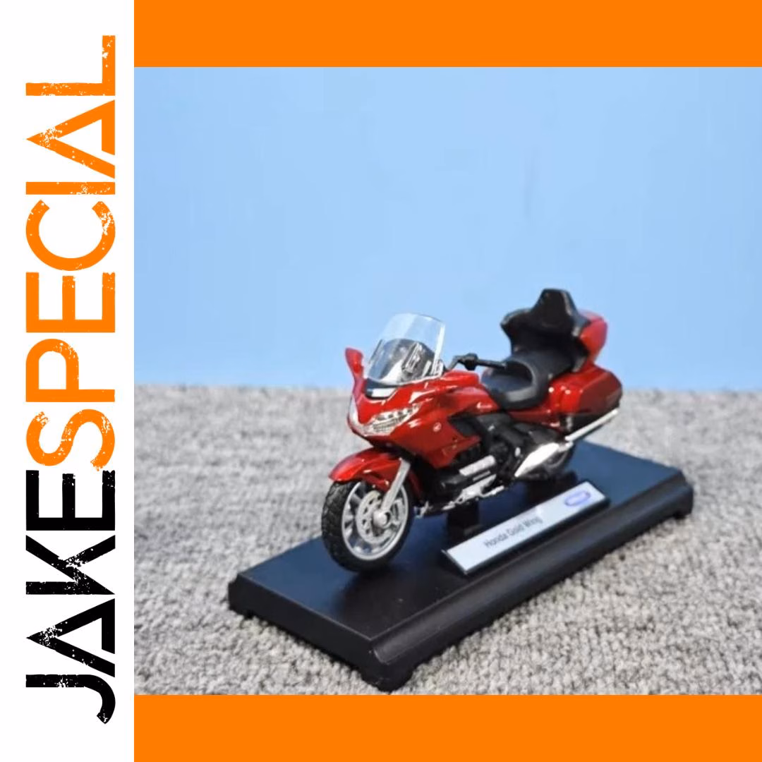 2020 Honda Gold Wing Model 1:18 Scale Red
