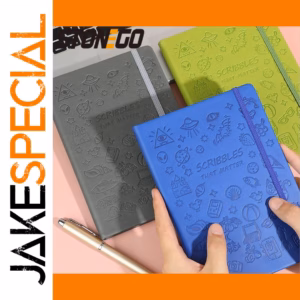 A5 Cartoon Doodle Notebook in Six Colors