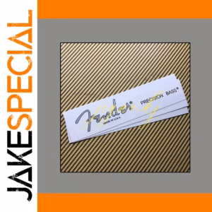 3 Fender-Style Bass Headstock Decals