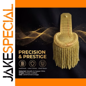 Gold Cord Epaulette for Formal Attire