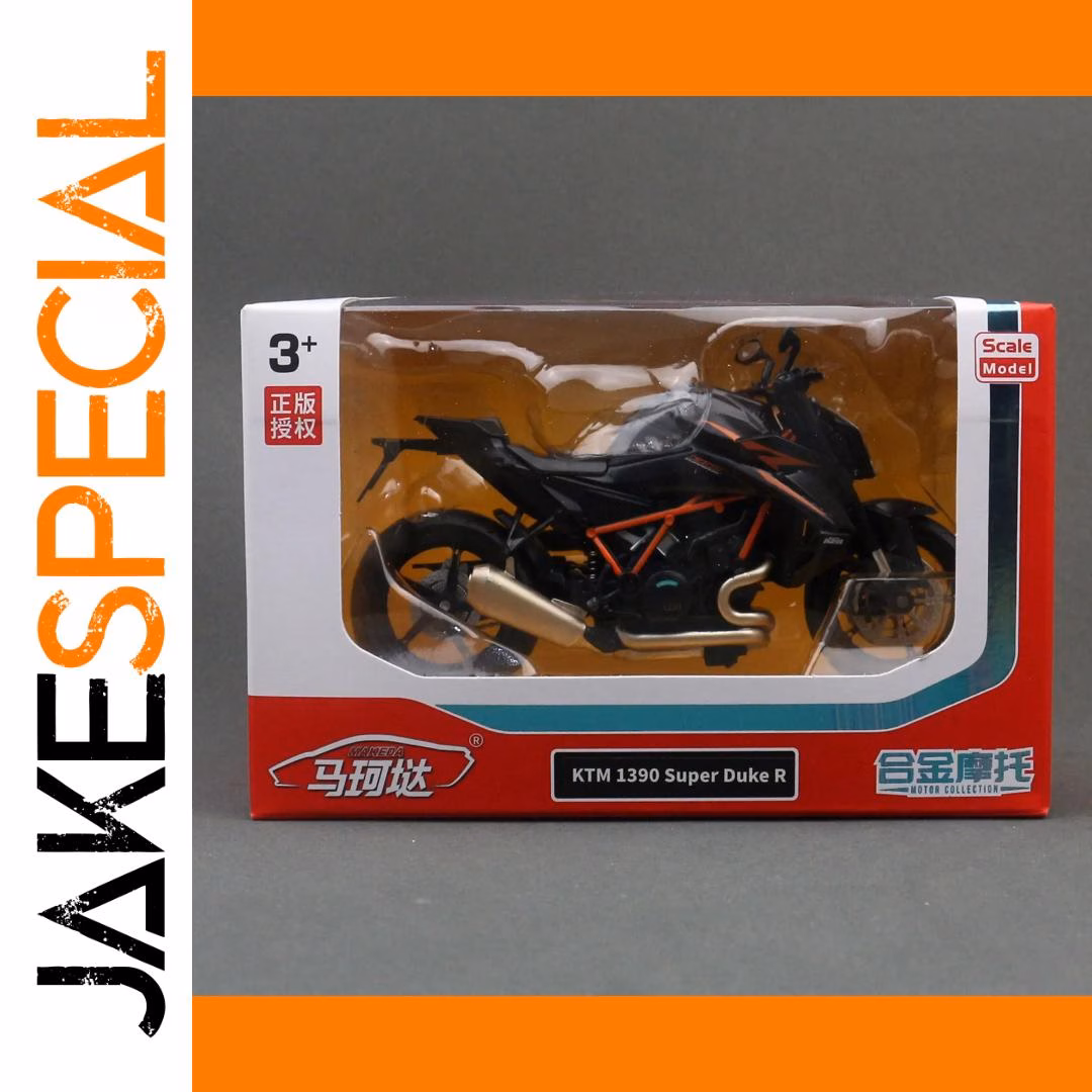 KTM RC 1390 1:12 Scale Diecast Model Motorcycle - Image 6