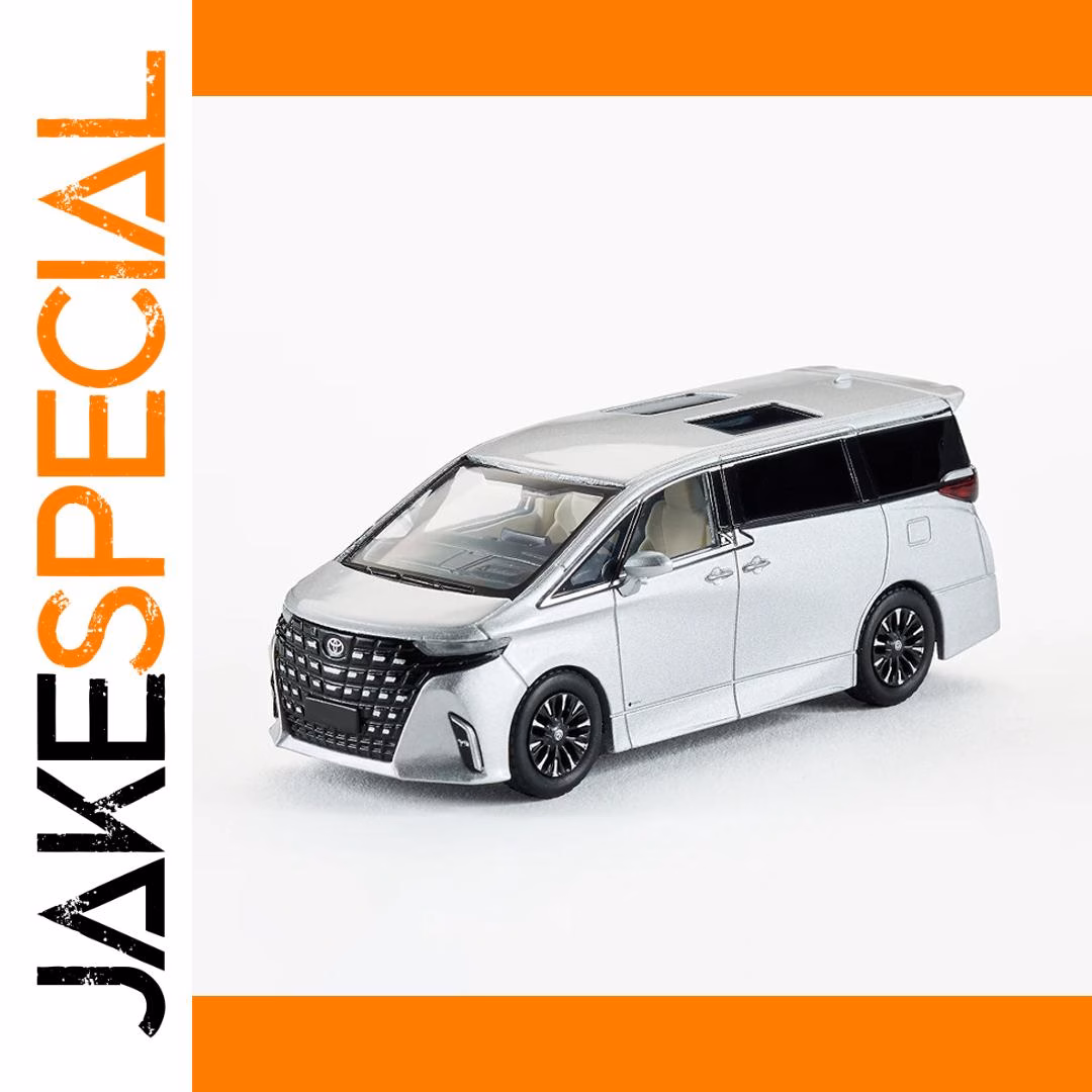 1:64 Scale Toyota Alphard MPV Model - Image 2