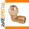 Brass Elbow Fitting for Pipe Connections 6mm-16mm