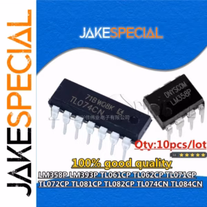 Set of 10 Operational Amplifier ICs DIP