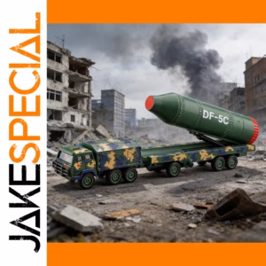 Dongfeng 5C Missile Launch Vehicle Alloy Model