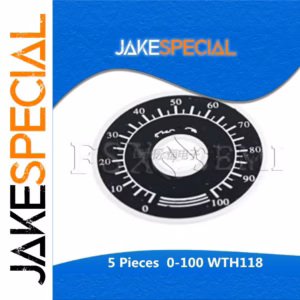 WTH118 Potentiometer Knob Scale Set 5PCS