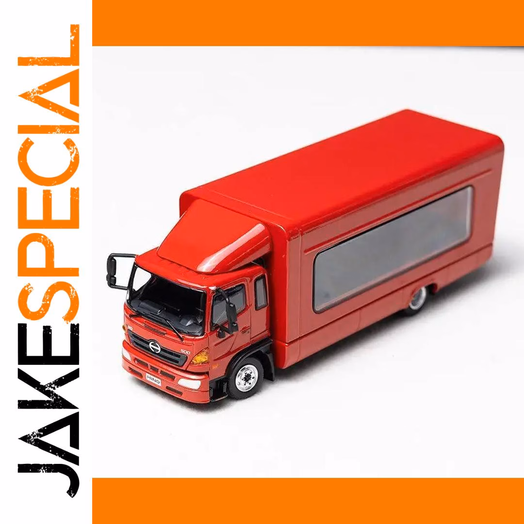 Tiny Micro-model 64 Hino500 Diecast Lift Truck - Image 7