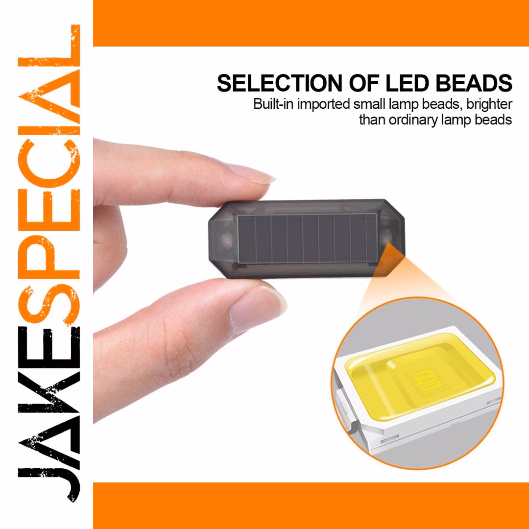 Solar-Powered Anti-Theft Warning Lights 2PCS - Image 3