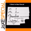 3 Piece Fender Stratocaster Decals