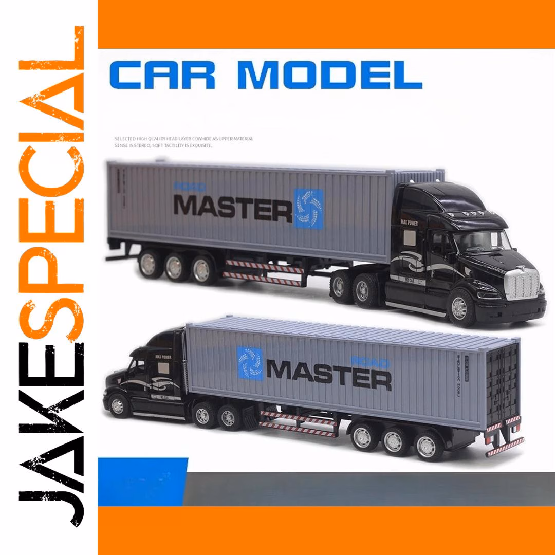 1/48 Scale Diecast Container Truck Model - Image 8