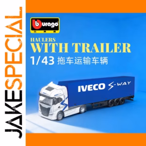 Bburago 1:43 Diecast Iveco S-way Container Truck