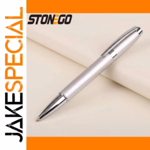 Metal Retractable Ballpoint Pen with 1.0mm Tip