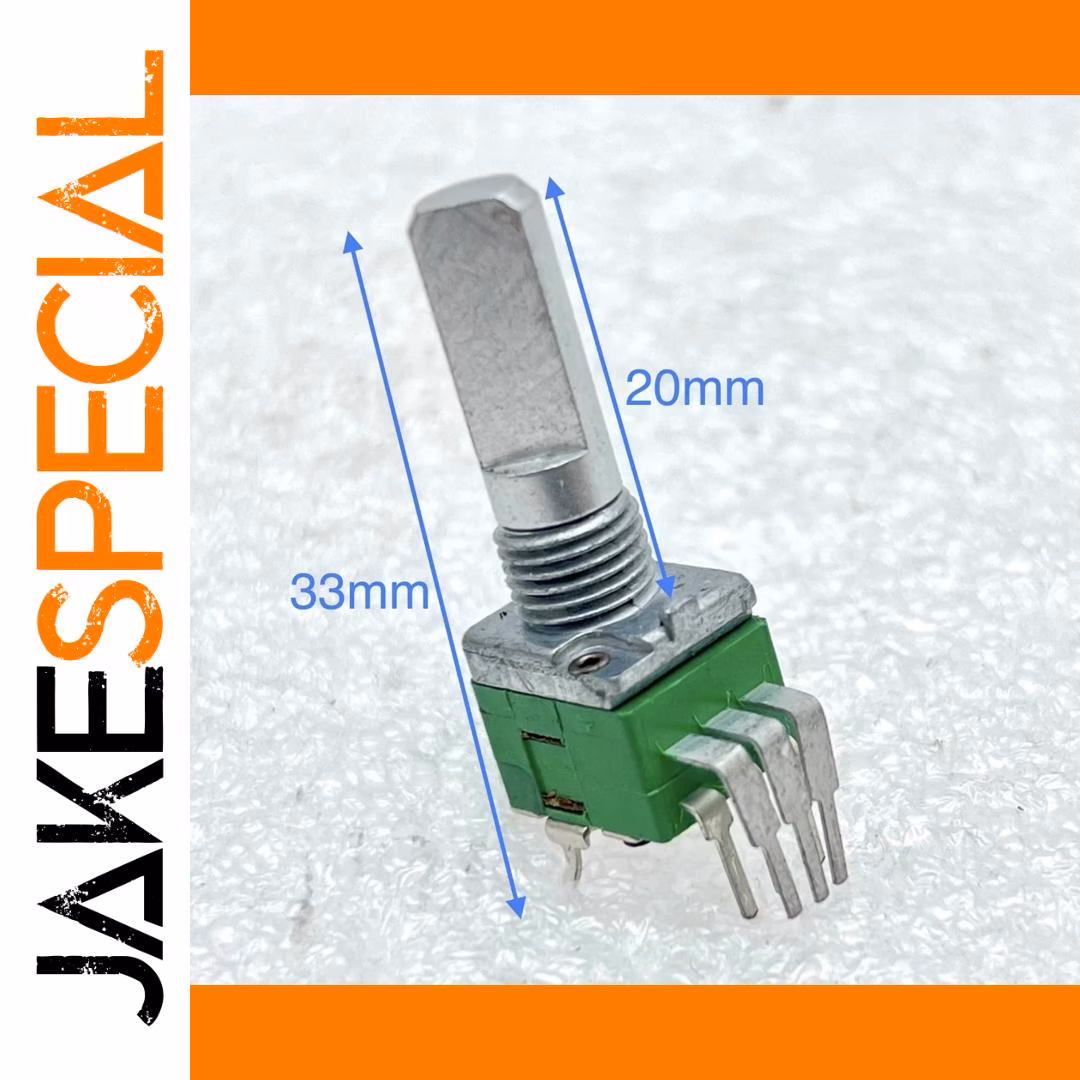 3PCS Precision Dual Volume Potentiometers B10K