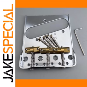 Left Hand Double Notched Guitar Bridge for Telecaster