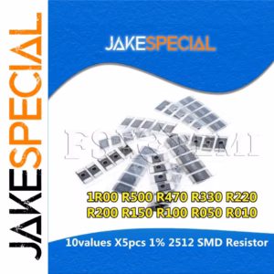 50PCS Surface Mount Fixed Resistor Kit 1W
