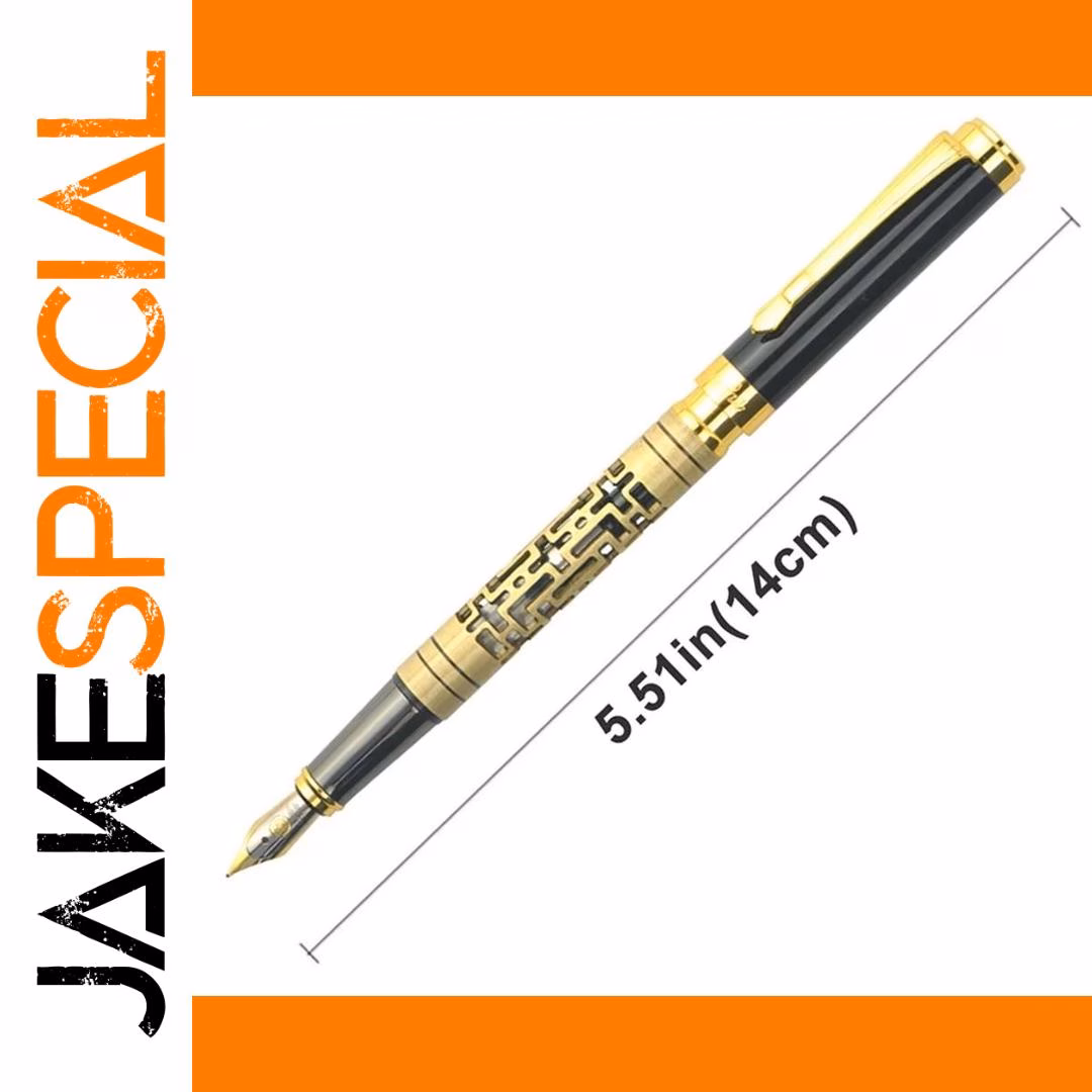 Luxury Metal Fountain Pen with 0.7mm Nib - Image 5