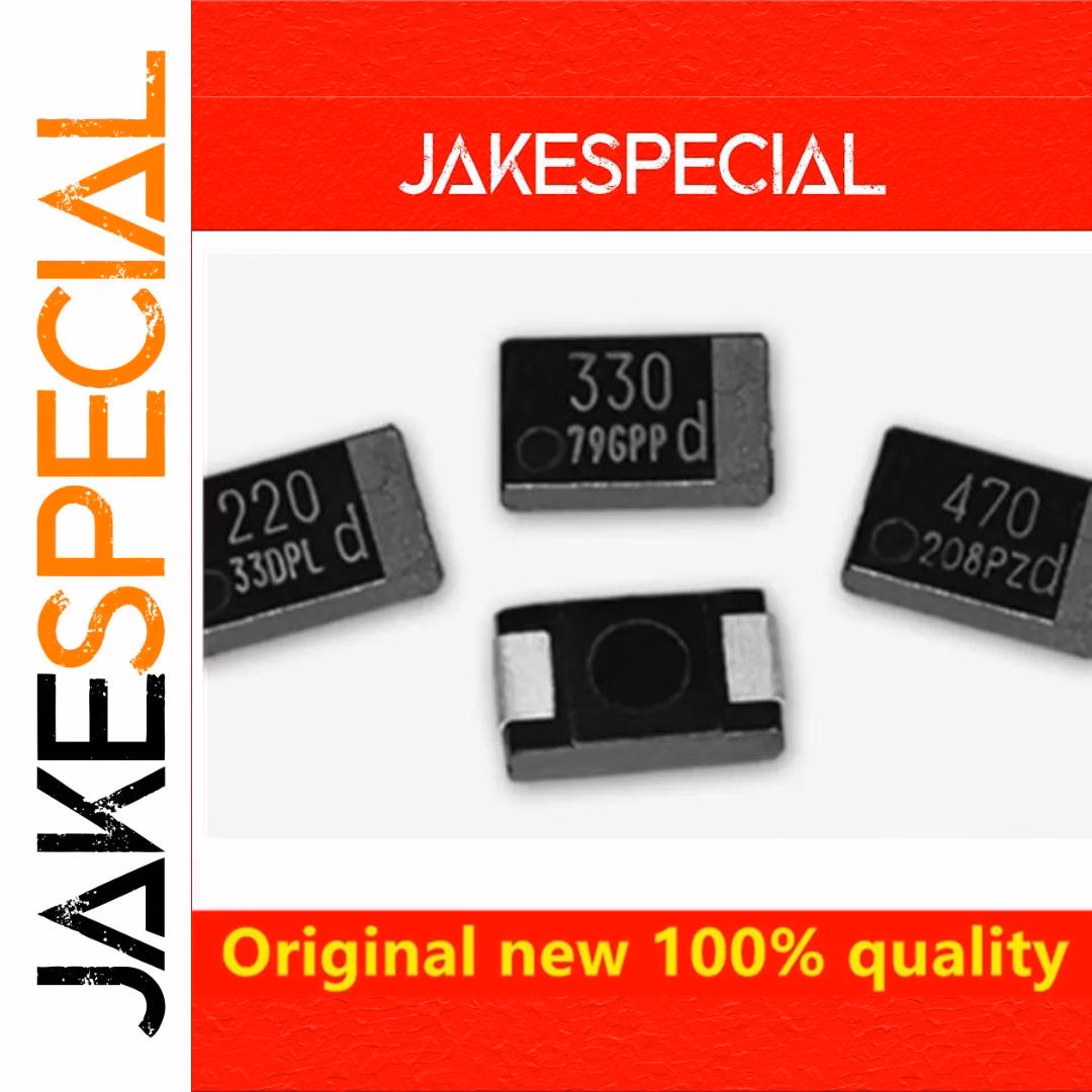 10pcs SMD Tantalum Capacitors 470µF 2.5V 6.3V