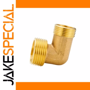 90-Degree Elbow Connector for Plumbing Systems