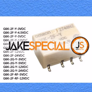 5PCS G6K Relays Set for Electronics Projects