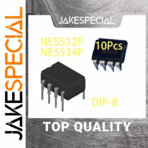 Set of 10 NE5532P & NE5534P DIP-8 ICs