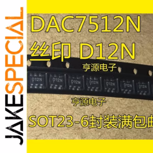 12-Bit DAC7512N Converter - 1-10PCS SOT-23-6
