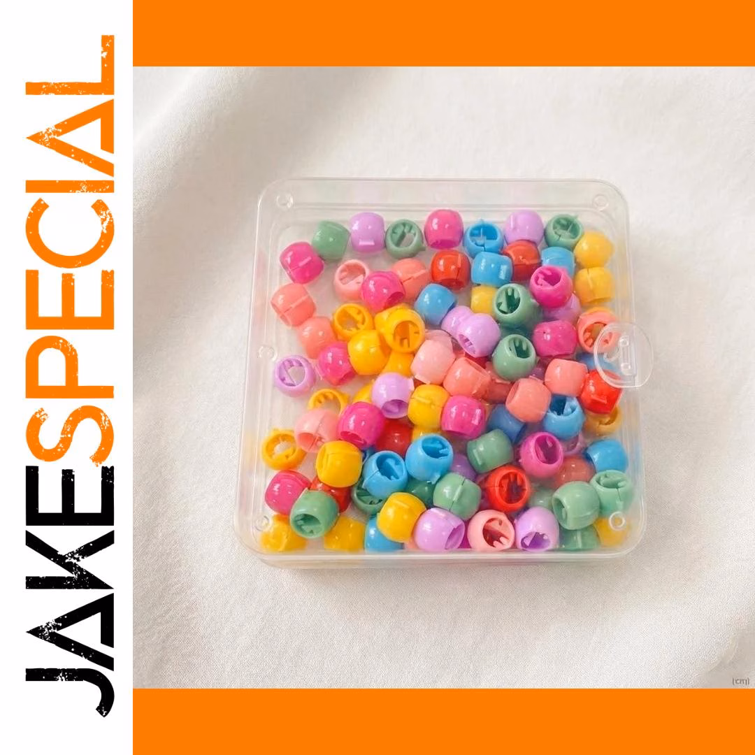 100PCS Pastel Hair Claw Clips for Women - Image 9