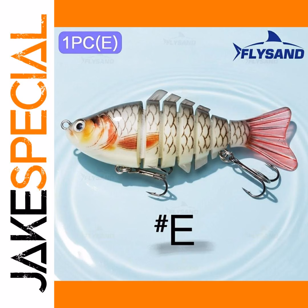 10cm Multi-Jointed Swimbait Lure for Fishing - Image 8