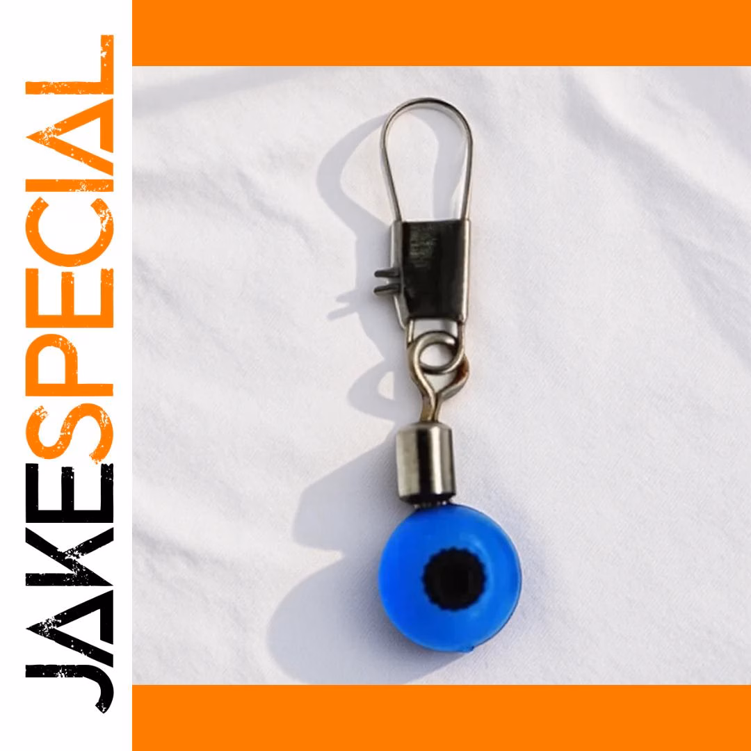 10PCS Space Beans Fishing Hook Swivel Clips - Image 9