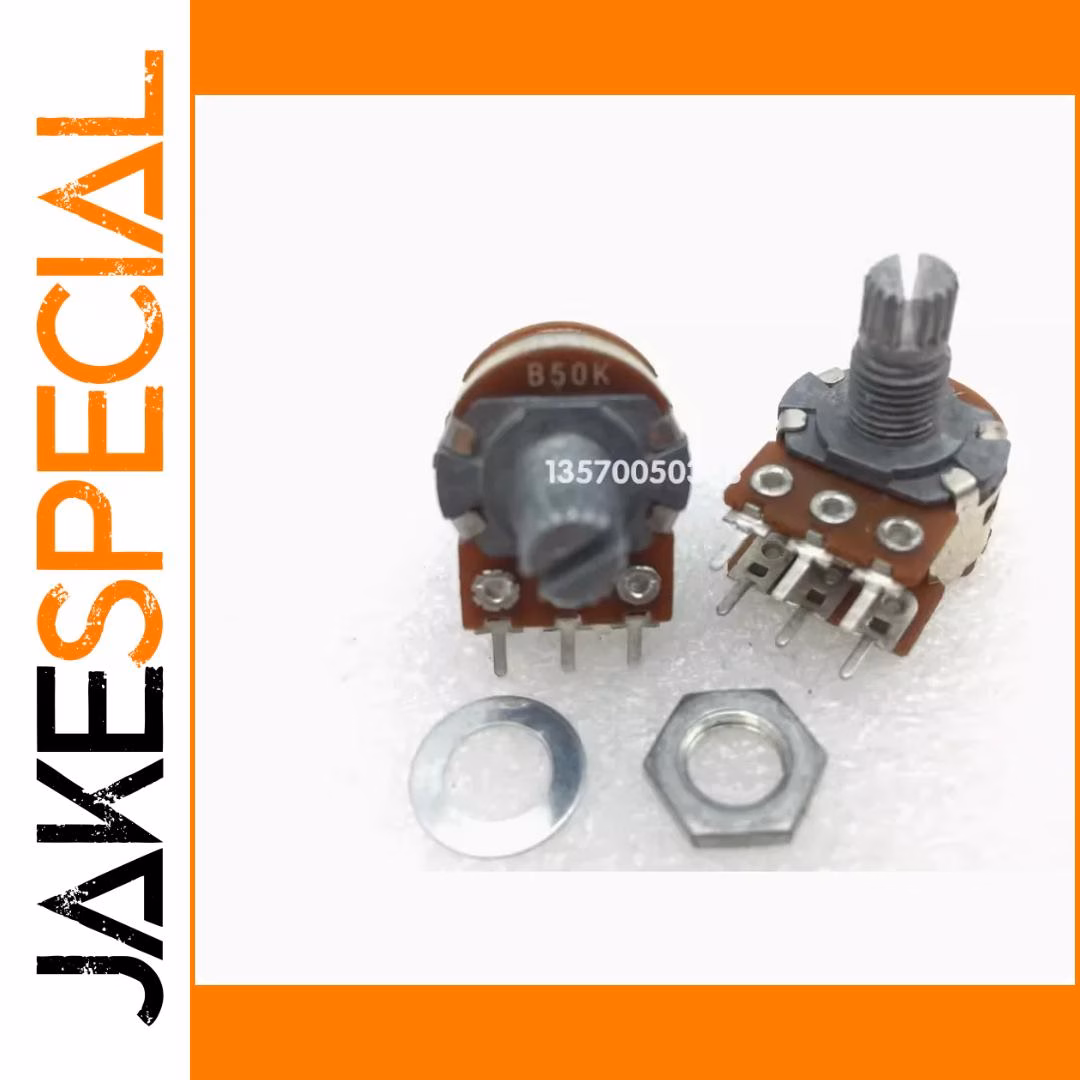 Dual B50K Potentiometer 1pcs for Audio Projects - Image 2