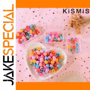 100PCS Pastel Hair Claw Clips for Women