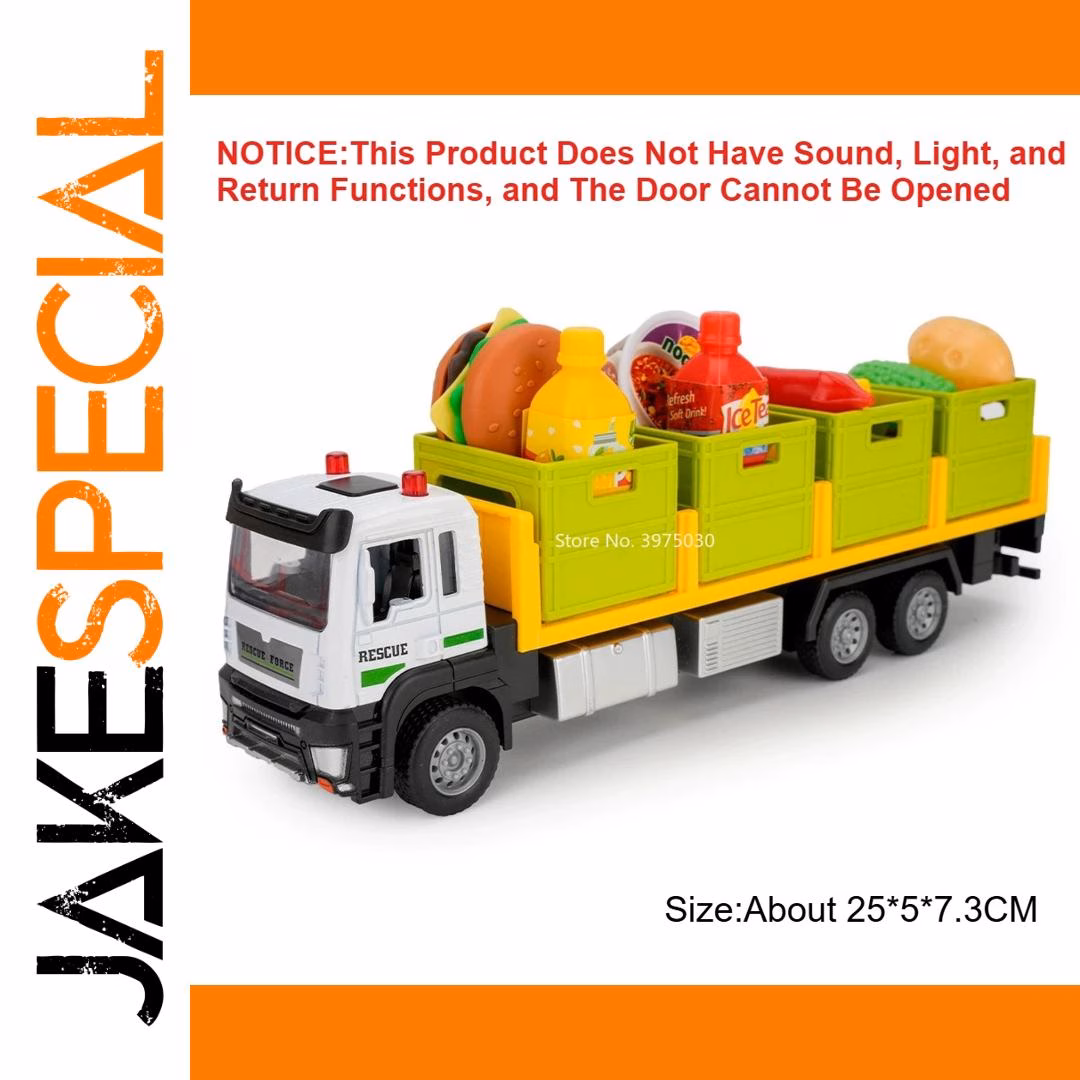 1:32 Diecast Transport Vehicle Model 8685B - Image 7