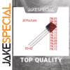 20 PCS TO-92 Stabilized Triodes Set