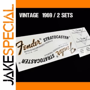 2 Sets 3-Piece Fender ST 1969 Decals