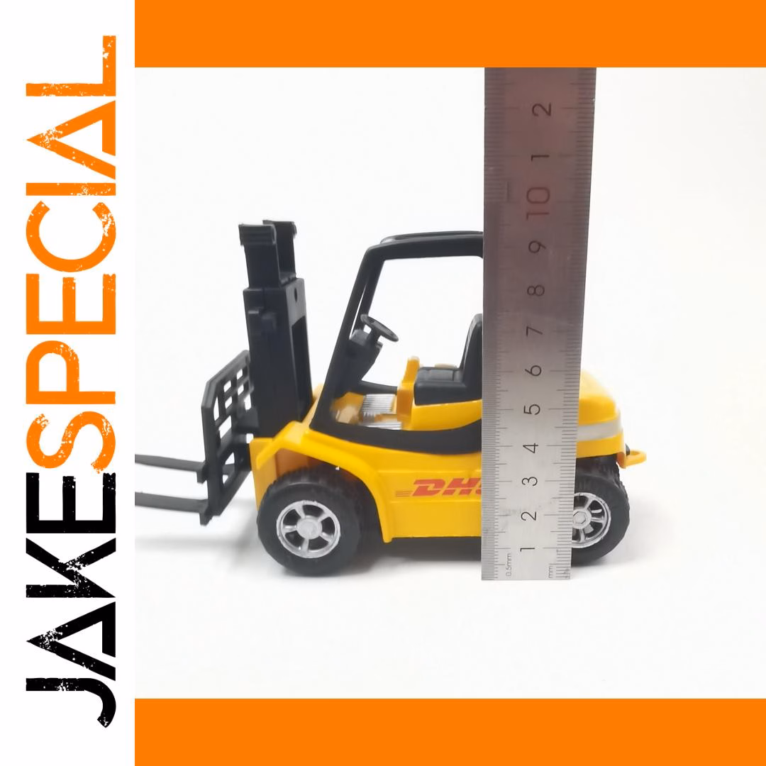 DHL Forklift 1/20 Scale Model Toy - Image 6