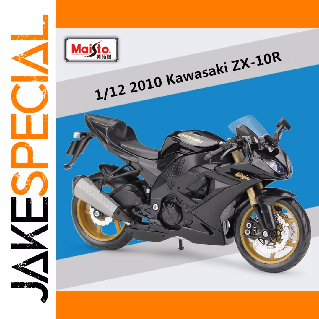 Kawasaki Ninja ZX-10R 1:12 Scale Diecast Model - Image 7