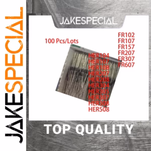 100 Pcs Versatile Diode Collection for Projects