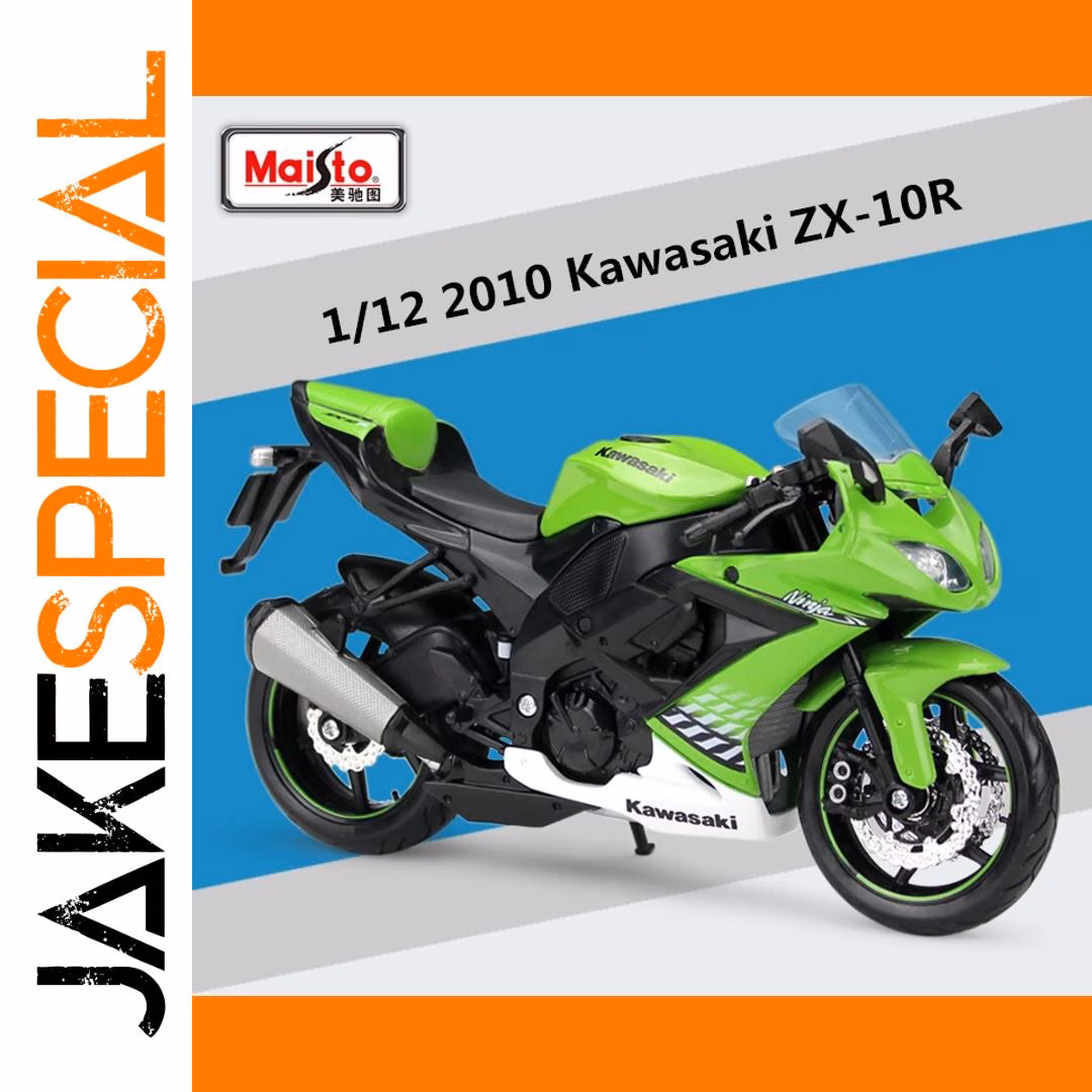 Kawasaki Ninja ZX-10R 1:12 Scale Diecast Model - Image 10