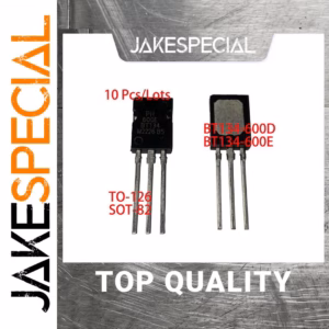 10 Pcs BT134 TRIACs for Electronics Projects