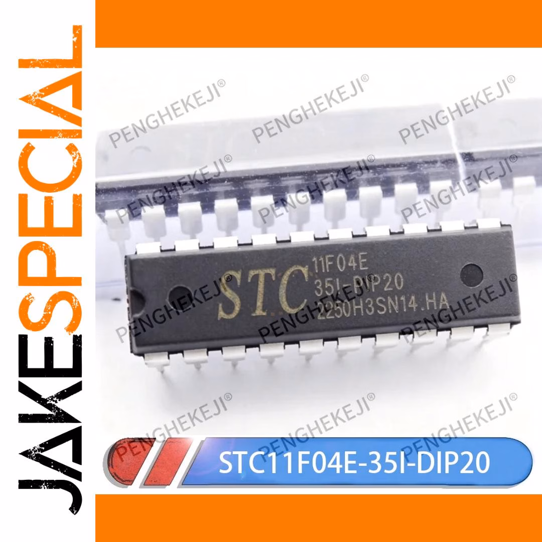 STC11F04E-35I Microcontroller DIP-20 2/4/5PCS