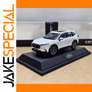 1:43 Honda CR-V Diecast Model White Black Accents